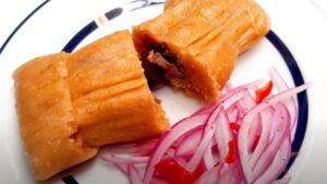 Receta de tamales trujillanos peruanos