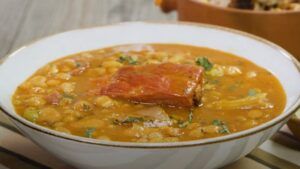 receta de la sopa Shambar
