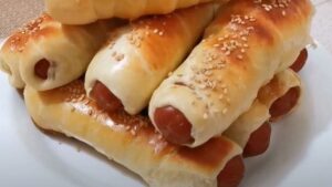 Receta de enrollado de hot dog peruano