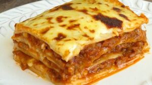 Receta de lasagna peruana